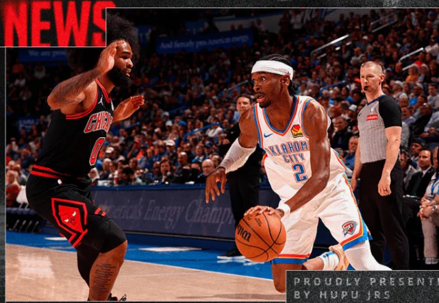 NBA官宣3月最佳球员：西部雷霆的亚历山大，东部公牛的科比-怀特